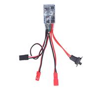 NIUDEYROE RC Brushed ESC 30A, Two Way Electronic Speed Controller, Digital Programming Circuit Board for 1/16 1/18 1/24 RC Cars and Boats, Lightweight Durable PCB Material with