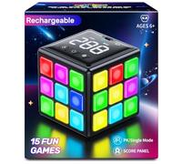 Niufunmal - Rechargeable Play Dice, 15-in-1 Fun Brain Memory and Speed Games for Kids, Christmas Birthday Gifts for Boys and Girls from 6-12 Years, Cool