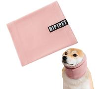 Niuhong Dog Earmuffs Calming Pet Hoodie Noise Protection Snood Anxiety Relief Dogs Noise Reduced Dogs Neck Warmer Cats Soothing Hood (Pink, M)