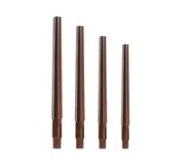 NiuLumea 1:50 Conical Taper Shank Hand Reamer Set 4568mm 4PCS HSS Alloy Steel Manual Pin Reaming Tool Metal
