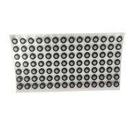 NiuLumea 1000 Pcs 3D Scanning Marker with Strong Adhesion Backing,ID 6mm OD 10mm,High Reflection Strong Adhesion,for Industrial Scanning and Vr Development
