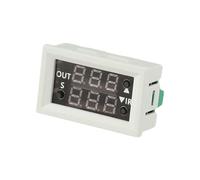 NiuLumea 12V Digital Delay Timer Relay Module with Infinite Loop, Dual Display, 0-999sminh Adjustable Timing, 20A 1800W Load Capacity Automation Projects