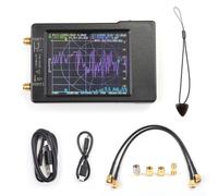 NiuLumea 2.8-Inch Vector Network Analyzer 50kHz-900MHz with Touchscreen, MicroSD Slot and 1500mAh Battery Antenna, Filter and RF Cable Analysis