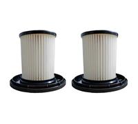 NiuLumea 2 Piece Vacuum Cleaner Filter for Bosch S6 Series BHZU61FCN, for BOSCH S6, Black and White, ABS and Sponge Material