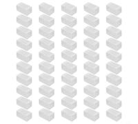 NiuLumea 20 Pack 1:64 Diecast Car Display Cases, Clear PVC Protector Boxes for Matchbox Tomica, 41x43x82mm Storage Holders(25pcs)