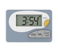 NiuLumea 24-Hour Digital Countdown Timer with Loud Alarm, Magnetic Backplate and Clip Kitchen Study Office, Blue