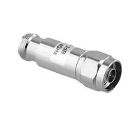 NiuLumea 3 dB 2W N-Type Male to Female RF Coaxial Fixed Attenuator, 50 Ohm Impedance, DC to 4 GHz Frequency for Range, Low SWR 1.20, for Stainless Steel Housing