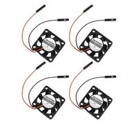 NiuLumea 30x30x7 mm 5V 0.2A Cooling Fan for Raspberry Pi 4, 3 B+, 3 B, 2, B+, and Zero C Super Quiet 15.92dBA, 30,000 Hour Lifespan, Dual Speed Mode with Separating Connector