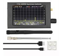 NiuLumea 35M-4400MHz Handheld Spectrum Analyzer with 4.3-Inch TFT Color LCD Screen, Aluminum Alloy Housing, and Rotary Encoder Walkie-Talkies, 2.4GHz WiFi, and Toy Remote Controls