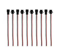 NiuLumea 5 Pairs for JST SM 235 Pin Male to Female Wire Connector with Cable LED Light Strips, Remote Control Helicopters and Indoor 3D Aircraft