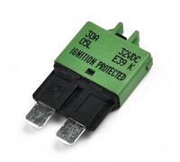 NiuLumea 5A to 30A Manual Reset Blade Fuse Circuit Breaker, 12V24V DC, ATC Compatible, Automotive, for Marine and Rally