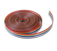 NiuLumea 5m 10-Pin Flat Ribbon Cable with 1.27mm IDC Connector Electronic Projects and Wiring