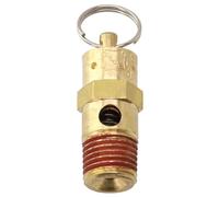 NiuLumea Air Compressor Safety Relief Valve 14" NPT 150 PSI, Brass Body with Stainless Steel Spring, ASME Standard, High Temperature up to 250for F