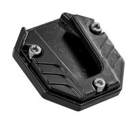 NiuLumea Aluminium Alloy Kickstand Puck Stops Driveway Marks(Black)