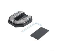 NiuLumea Aluminium Alloy Kickstand Puck Stops Driveway Marks(Titanium)