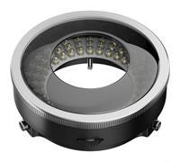 NiuLumea Anti-Glare Microscope for Ring Light, 96 LED Polarized Illuminator Reflective Surfaces, Metal Build, for 360° Rotation