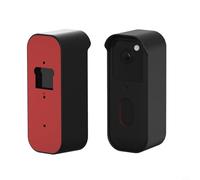 NiuLumea Anti-Theft Protective Cover Video Doorbell, Weatherproof Plastic Shell, Secure with Screw, Drill- Tape or Screw Mount Option, Black