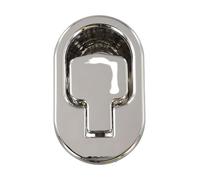 NiuLumea Armchair and Sofa Control Switch for Replacement Handle in Silvery, ABS Engineering Plastic, Ergonomic Design Easy Adjustment of for Seat Height and Tilt