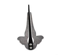 NiuLumea Beginner Jews Harp Easy Play Ethnic Russian Instrument(A)