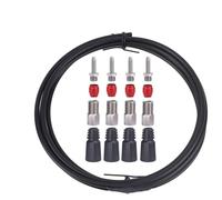 NiuLumea Brake Bleed Needle for SRAM -for A-Majig for Hydraulic Brake Bleeding Tool Kit with Stainless Steel Tip, Anti-Leak O-for Ring Seal, for DOT and Mineral Oil, 2.5m Oil Hose, T8 Tool, 4 Olive He