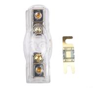 NiuLumea Car Audio Fuse Block 8GA 10GA Wire Compatible(150A)