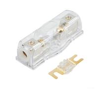 NiuLumea Car Audio Fuse Block 8GA 10GA Wire Compatible(80A)