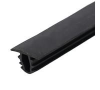 NiuLumea Car Windshield Sealing Strip 1.6m Soundproof Dustproof Waterproof Trim for Gap Between Dashboard and Windscreen, for Black