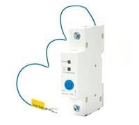 NiuLumea Circuit Breaker 1P 63A DIN Rail Mount, Remote Control & via App, Compatible with eWeLink and Voice Assistants, White