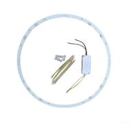 NiuLumea Curved LED Strip for Ceiling Fan 18W Tri-Color(4PC 6W*2 + Driver)