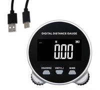 NiuLumea Digital Curve Ruler Electronic Measuring Tool 199cm | Measures curves, cylinders, irregular shapes; 0-199cm range; cm/inch switch; white-on-black LCD