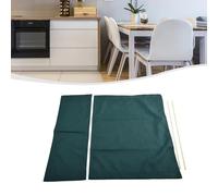NiuLumea Director's Chair Cover for Replacement Kit, Canvas Stool Protector Small and for Large Chairs, 53 x 20 cm and 53 x 42 cm, Dark Green