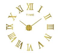 NiuLumea DIY Luminous Wall Clock Punch- Silent Acrylic Clock Sticker, 40cm Glow-in-Dark Decor Bedroom & Living Room
