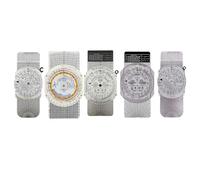 NiuLumea E6B Flight Computer Aviation Plotter Circular Slide Rule for Pilot Training, for Fuel Consumption & Wind Correction Calculator, Plastic/Metal