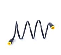 NiuLumea EBike 3 Pin Sensor Thumb Throttle Extension Cable 8fun BBS01B BBS02B HD Drive Kits, +Metal, 57cm, Black