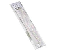 NiuLumea Flash Fish Scale Shiny Silk Fly Tying Material - Flash Gliss Strands DIY Fishing Lure, 25 cm, 10 g, for Plastic Imitation Fish Skin Glitter Strips Bass, Trout, Pike, Salmon, Sea Trout