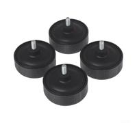 NiuLumea for hifi Speaker Isolation Pads 4PCS Damping Feet for hifi | Gel-structure isolation, minimizes resonance, protects audio gear, fits most decks, easy install