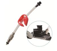 NiuLumea for Hydraulic Oil Injection Connector RockShox Reverb 1X Remote for Bicycle Brake, Metal Coupling Joint with Silver+Red Finish