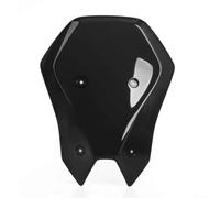 NiuLumea for Kawasaki Z900 2025 Windshield Extension Panel Acrylic Sport Windscreen Fairing Bolt On Head Protection Clear Grey(Black)