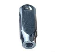 NiuLumea for m6 M8 Brake Cable Adjuster Bolt Head Silver Black for m6(M6 Silver)