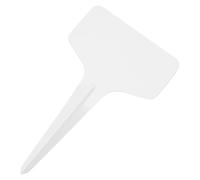 NiuLumea for Plastic Gardening Tags for Plant Labels, 100 Pcs, 6x3x10 cm, Waterproof PVC Bonsai Marking Labels, Reusable & Rust-, Greenhouse and Humidity Dome