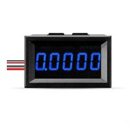 NiuLumea Four-Wire DC Digital Ammeter 0-3A 0.36 Inch 5-Digit LED Screen Reverse Polarity for Protection Electronics(Yellow)