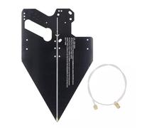 NiuLumea HT8 Log Periodic Antenna 0.1-12GHz with Direction Finding Spectrum Management, EMC Testing and Electronic Countermeasures, 7-12dBi Gain, SMA Female Connector