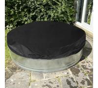 NiuLumea Ice Bath Tub Cover 32 Inch, Protective Lid Cold for Water Therapy, Tear Oxford Material, Simple Fold and Store