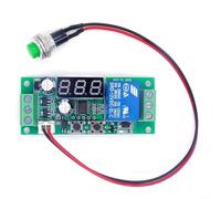 NiuLumea Industrial Delay Relay Module 5V 12V 24V DC Adjustable Timer 001-999 Min Trigger Signal Control Motor and Lighting(12V)
