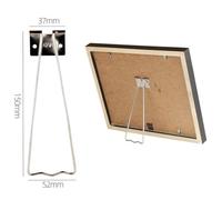 NiuLumea Iron Photo Frame Stand Bracket 15C25 cm Frames, for Heavy-Duty Metal Display Support Living Room, Bedroom & Office Decor, 1 kgC1.5 kg Capacity