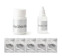 NiuLumea JPB-70A Dissolved Oxygen Meter Accessories, Calibration Solution, Spare Empty Bottle and 5 Packs of Oxygen- for Water for Water Quality Testing