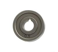 NiuLumea K Knurl MIG Welding Wire Feed Roll 08-09mm Bearing Steel Roller MIG Welder Consistent Performance Quick for Fit Silver