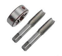 NiuLumea M14x2 Bottoming Tap HSS Right Hand Internal Thread | High performance steel, M14x2 taper design, creates clean threads, for ideal for starting holes, robust construction