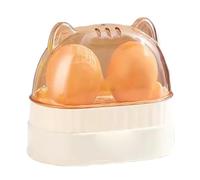 NiuLumea Mini Smart Egg Cooker with Auto Shut-Off, Compact 2-Egg Capacity for Quick Hard-Boiled Eggs, Portable Design for Small Kitchens Dorms RVs, Easy Operation with Fast Cooking