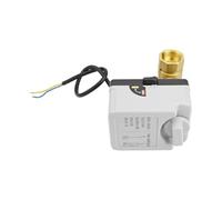 NiuLumea Motorized Ball Valve 3/4 Inch DN20, Brass Electric Zone Valve with Manual Function, 2-Wire Automatic Reset, 220V AC or 12/24V DC, for Domestic Water Systems, Irrigation, Industrial Treatment